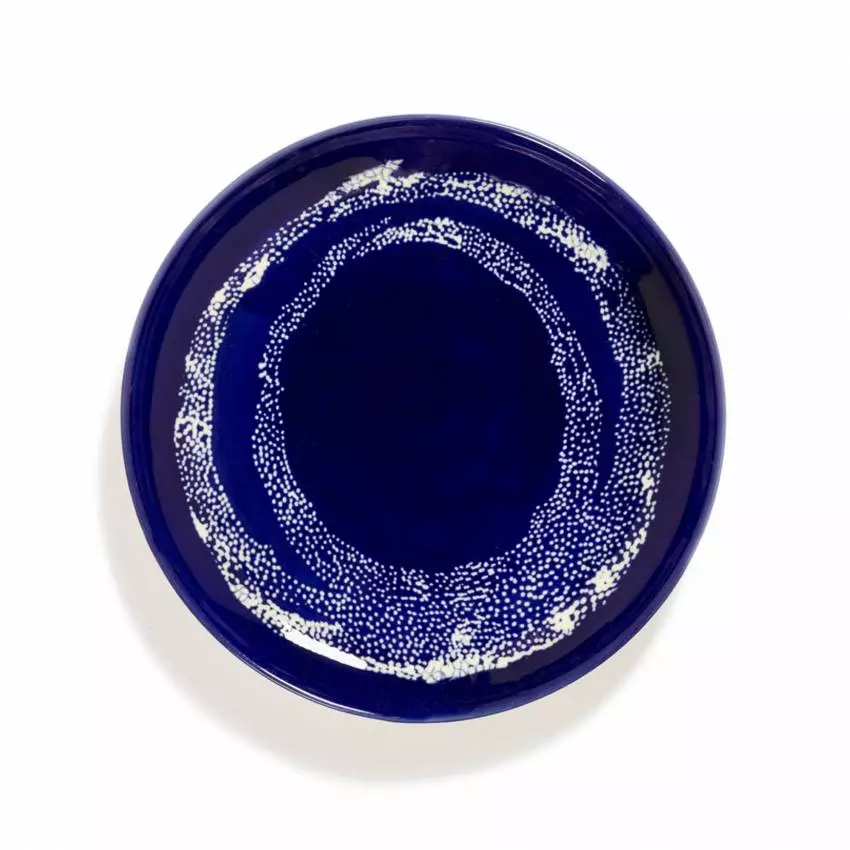 Assiette plate FEAST S OTTOLENGUI / Ø. 19 cm / Porcelaine / Bleu