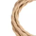 Câble électrique textile torsadé corde / 3 mètres