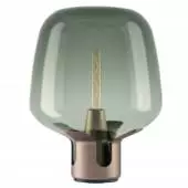 Lampe à poser FLAR / 2 dimensions / Acier / Terra - Turquoise / Lodes