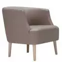 Fauteuil PLAY TUNE / H. 69 cm / Cuir Gris