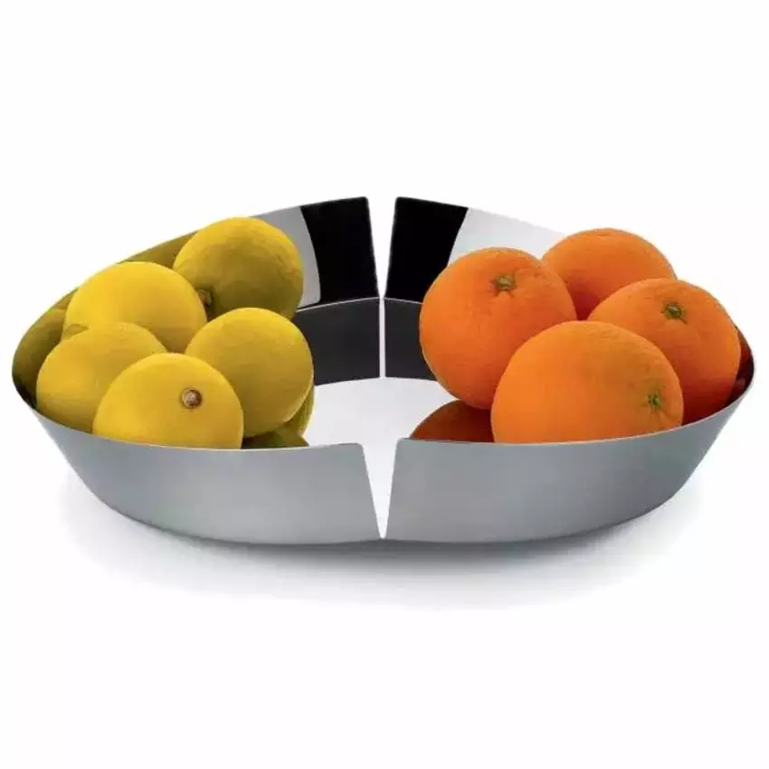 Porte-fruits Broken Bowl acier brillant - Alessi