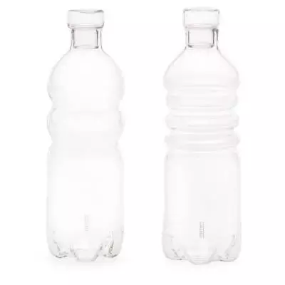 Lot 2 petites bouteilles en verre SI-BOTTLE / Seletti