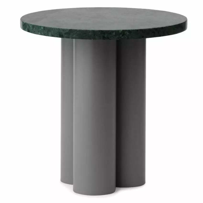 Table d'appoint DIT / Piétement Gris / Plateau Verde Marina Vert / Normann Copenhagen