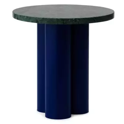 Table d'appoint DIT / Piétement Bleu / Plateau Verde Marina Vert / Normann Copenhagen