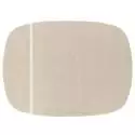 Tapis ovale en laine OONA / 175x240 cm / Beige Sable / Normann Copenhagen