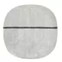 Tapis ovale en laine OONA / 140x140 cm / Gris / Normann Copenhagen
