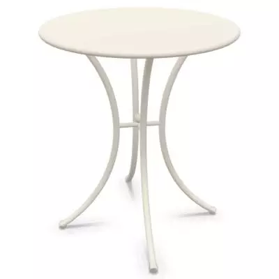 Table ronde outdoor PIGALLE / Ø 60 cm / Blanc