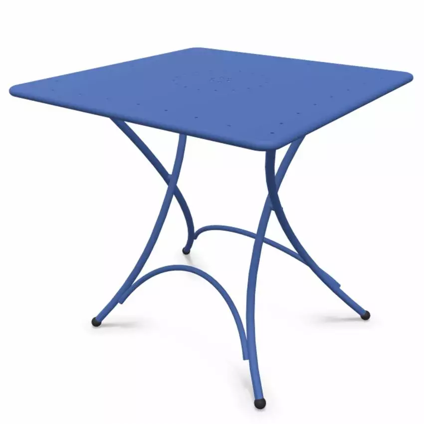 Table carrée outdoor PIGALLE / Bleu