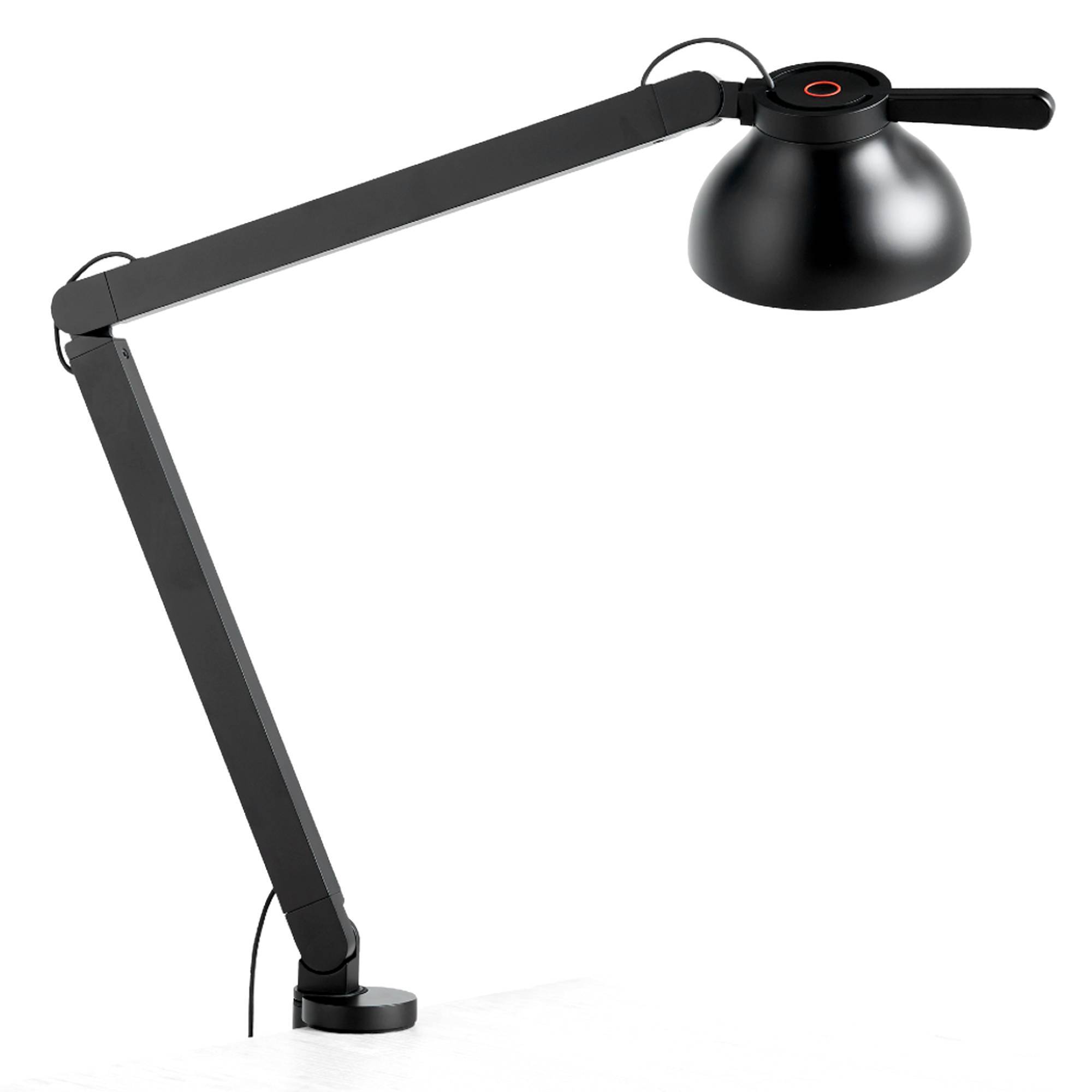 HAY PC Double Arm lampe de bureau LED, noire