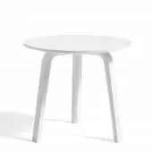 Table basse BELLA / 4 dimensions / Chêne teinté Blanc