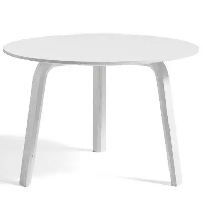 Table basse BELLA / 4 dimensions / Chêne teinté Blanc