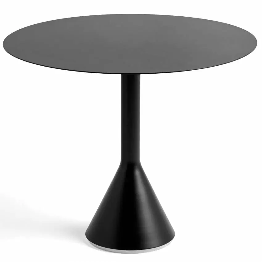 Table ronde d'extérieur PALISSADE / Ø 90 cm / Anthracite