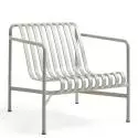 Chaise lounge PALISSADE / H. assise 38 cm / Gris Ciel
