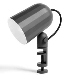 Lampe de bureau PC / H. 42,5 cm / Aluminium Gris / Hay