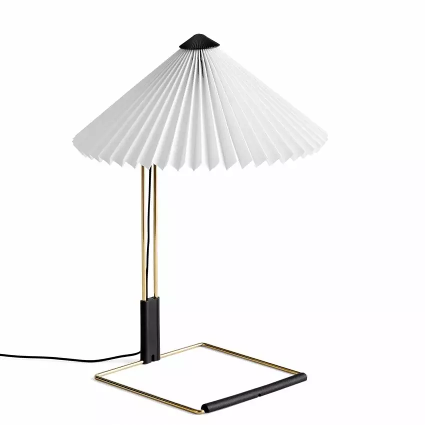 Lampe de table MATIN / H. 38 cm / Blanc