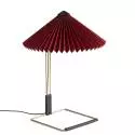Lampe de table MATIN / H. 38 cm / Rouge Bordeaux