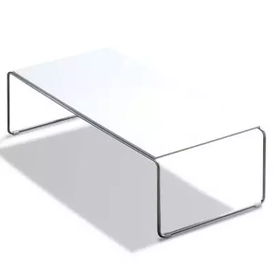 Table basse ETNIA / 116 x 62 cm / Blanc