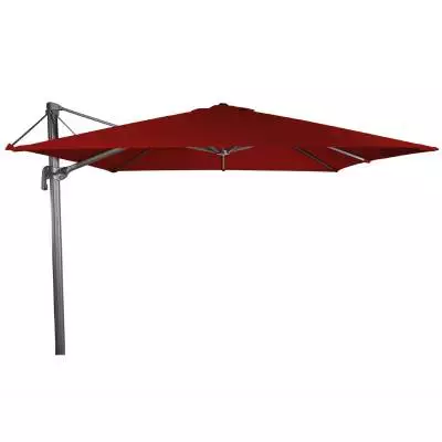 Parasol de terrasse FLEX déporté / Toile Rouge