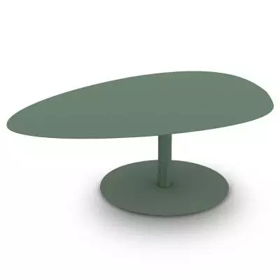Table grande GALET / Intérieur / Olive / Matière grise