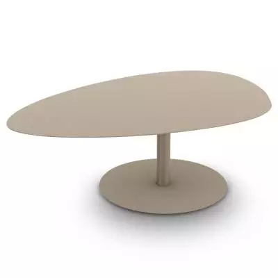 Table grande GALET / Intérieur / Sable / Matière grise