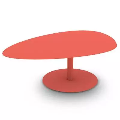 Table grande GALET / Intérieur / Pêche / Matière grise