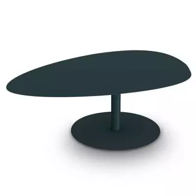 Table grande GALET / Intérieur / Canard / Matière grise