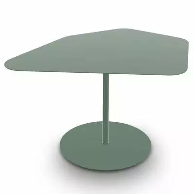 Table basse KONA / Intérieur ou Extérieur / Olive / Matière grise