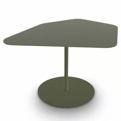 Table basse KONA / Intérieur ou Extérieur / Kaki / Matière grise