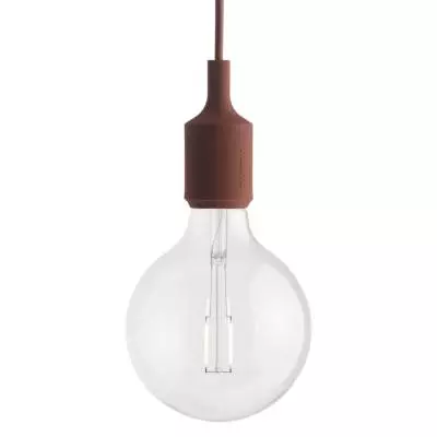Suspension E27 by MUUTO / Deep red