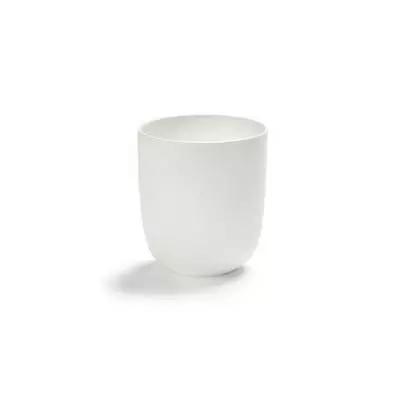 Tasse à thé BASE / Porcelaine Blanche Émaillée / Serax