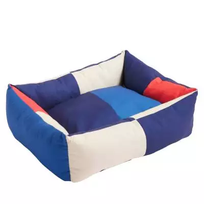 Lit moyen pour chiens DOG BED / Polyester / HAY