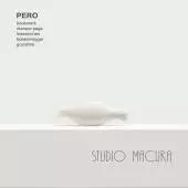 Marque page PERO EATING Oiseau / Blanc / Studio Macura